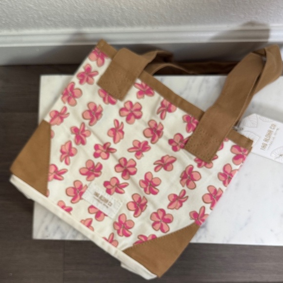 Pink Floral Tote Bag - Picture 3 of 3